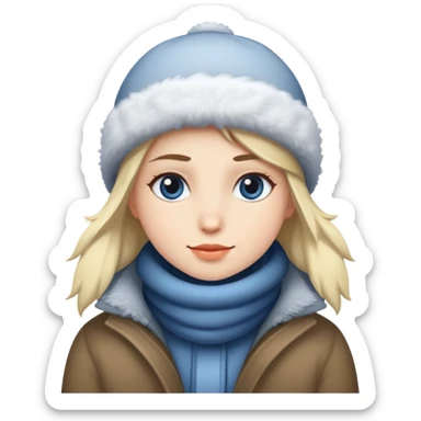 Winter from aespa( the Korean kpop group)  sticker