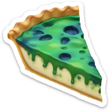 moldy piece of pie sticker