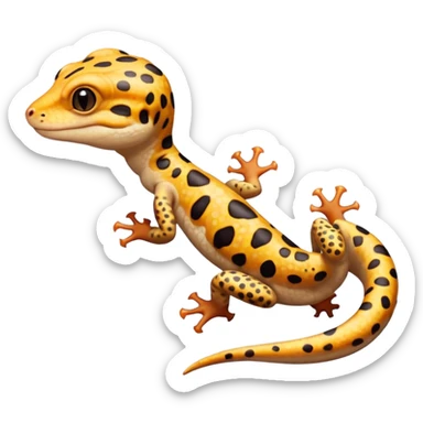 Leopard gecko sticker