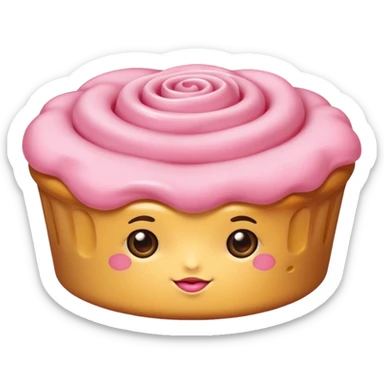 doce rosa sticker