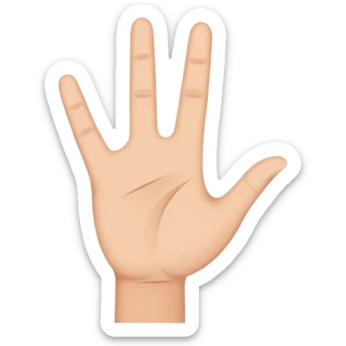 icon representing 'ignore' or 'mute', such as a face with a hand raised or a crossed-out symbol sticker