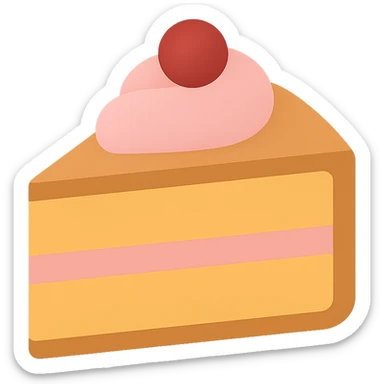Cake sticker
