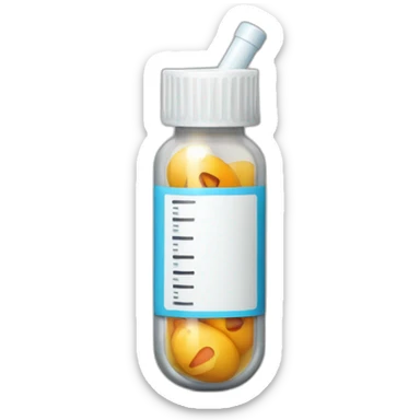 Insulin vial sticker