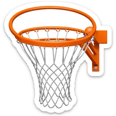 Canasta de basquet sticker