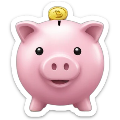 piggybank sticker