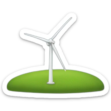 windturbine sticker