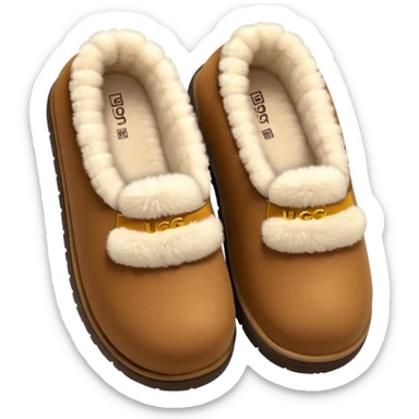 UGG slippers sticker
