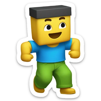 Roblox Noob sticker