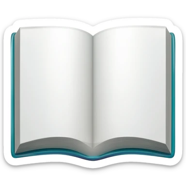 livros gliter vidro sticker