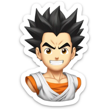 Future Gohan ssj sticker