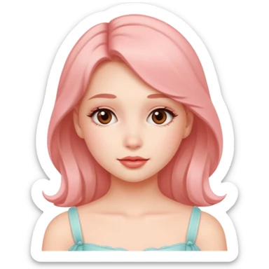 Girly femenino coquette delicado suave belleza  sticker