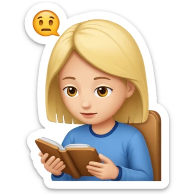 reading someone mind sticker