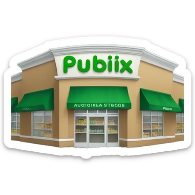 Publix store  sticker