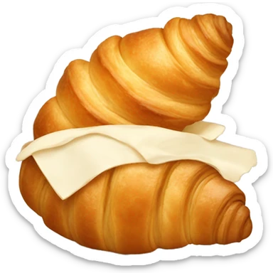 Croissant sticker