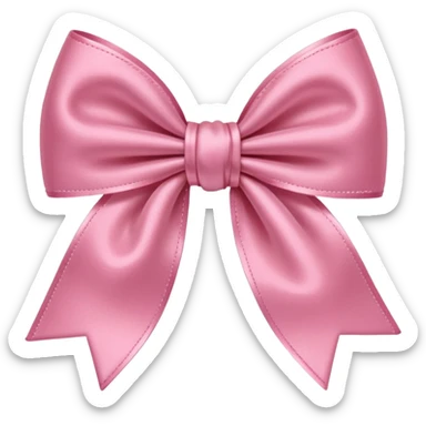 Coquette bow sticker