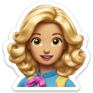 bibble from barbie sticker