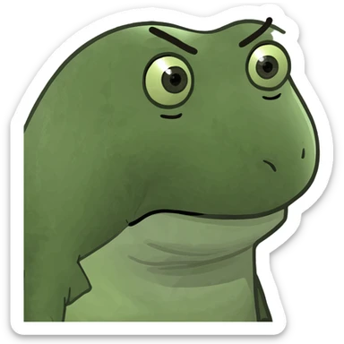 Ginger Asian  sticker