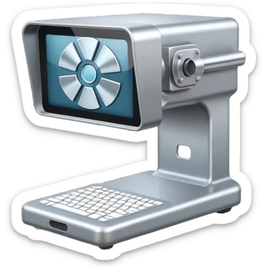 X-ray scanner sticker