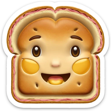 Mewing Bread sticker