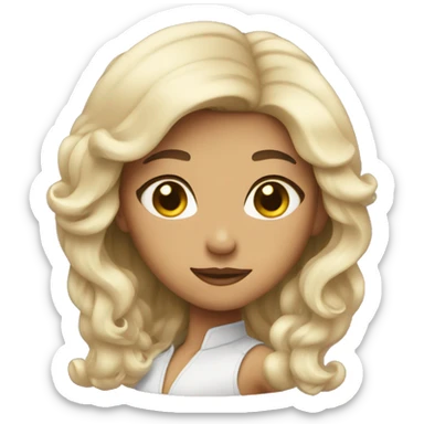 Glamour heart sticker