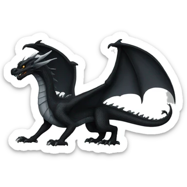 Black Dragon sticker