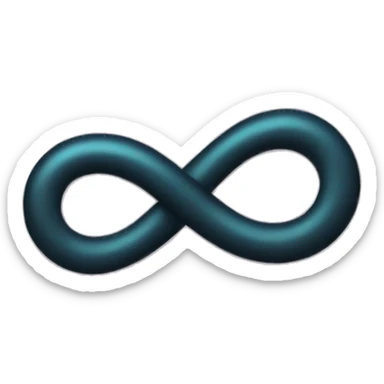 Infinity symbol  sticker