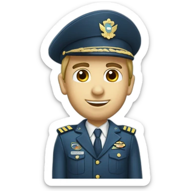 piloto argentina boeing 737 sticker