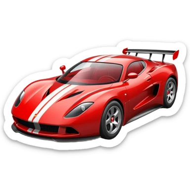 Super car sticker