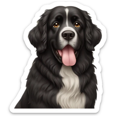 Dog Newfoundland sticker