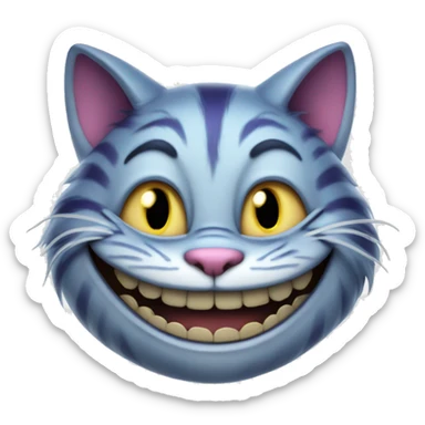 Cheshire Cat  sticker