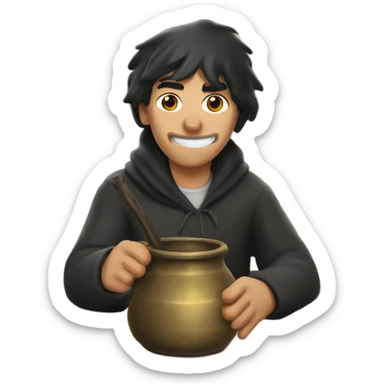 Leaky cauldron sticker