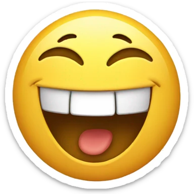 laughing emoji sticker