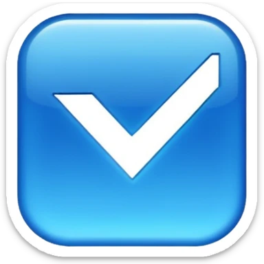 Instagram blue tick mark sticker