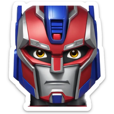 optimus prime tomanzo cerveza sticker