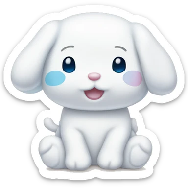 cinnamoroll hello kitty emoji sticker