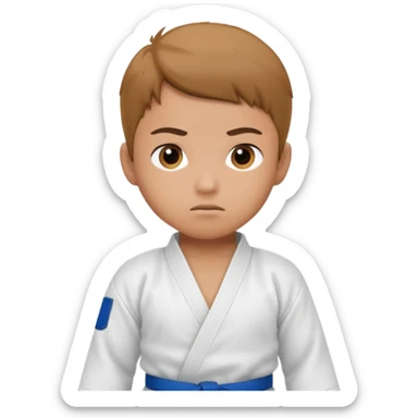 judo kid sticker