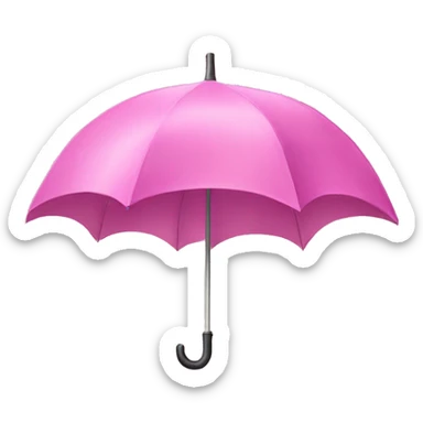 pink-umbrella sticker