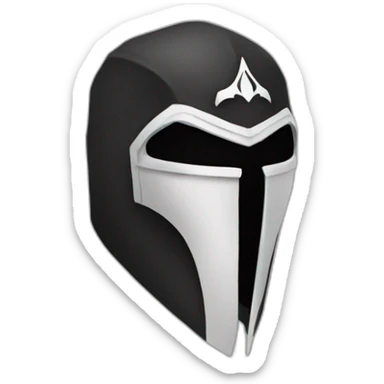Assassins creed mask sticker
