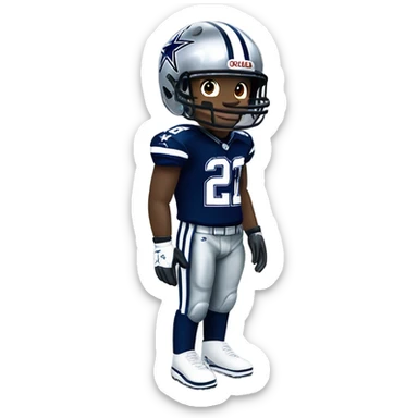 Jackson as a Dallas Cowboy sticker