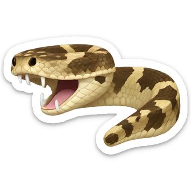 rattlesnake bufo  sticker