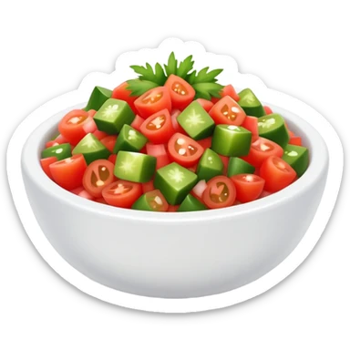 Pico de gallo sticker
