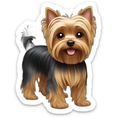 yorkshire terrier sticker