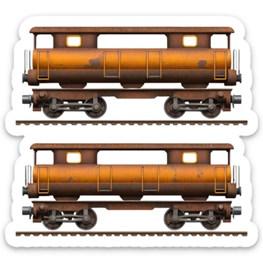 Train Coupling sticker