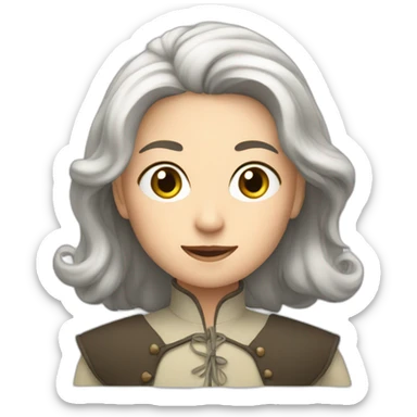 marie tir à l'arc sticker