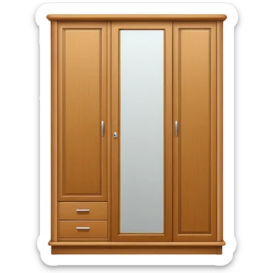 wardrobe modern closed mirror door sticker