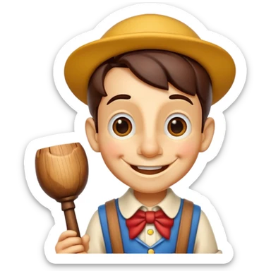 pinocchio sticker