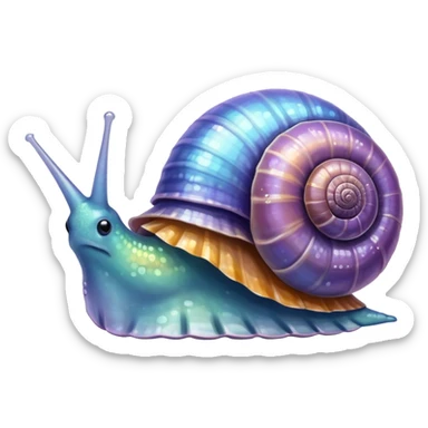 Cute Sea Snail sticker