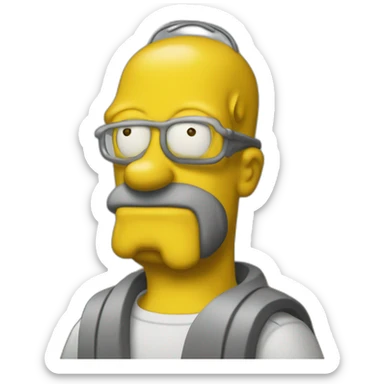 Homer s’impose sticker
