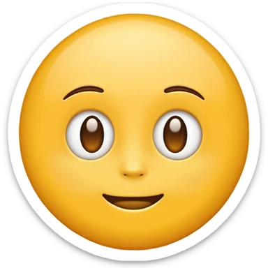make me a nonchalant emoji sticker