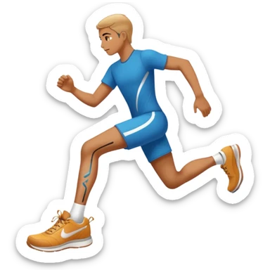 a shoe with a foot inside, stepping and showing a clear shoe print below. and leg with motion line







 sticker